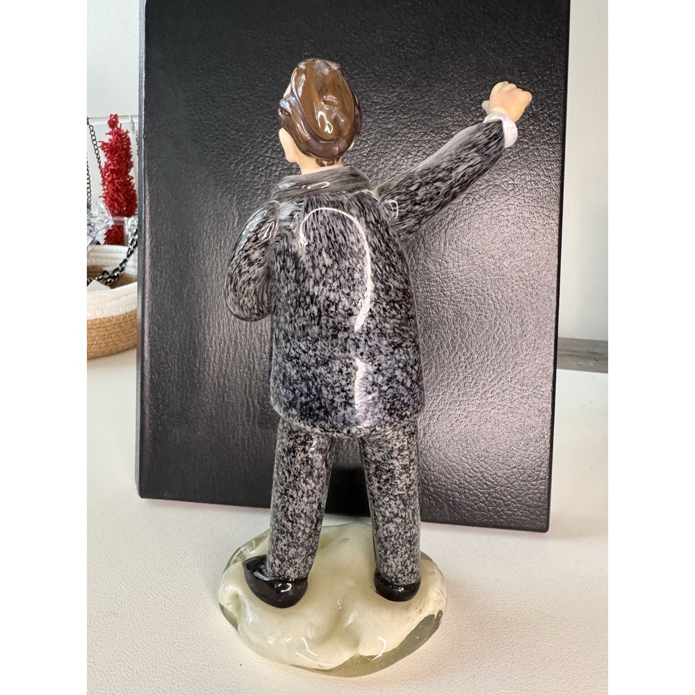 Vintage Murano Style Art Glass Politician Orator Lawyer Figurine Hand Blown 5.5" - Picture 4 of 11
